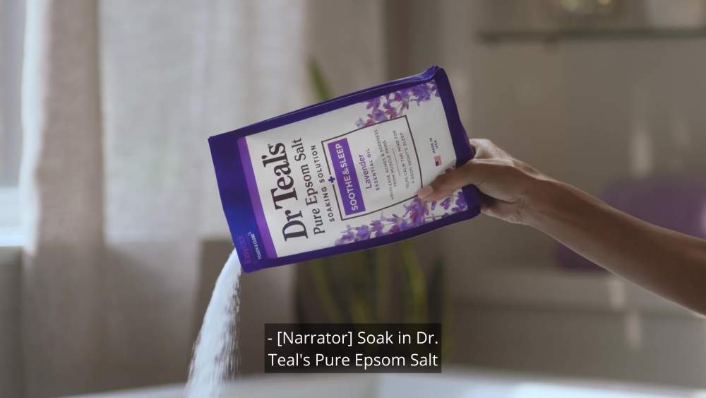 Dr Teal’s Body Wash with Pure Epsom Salt, Soothe & Sleep with Lavender, 24 fl oz