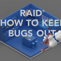 Raid® Double Control Small Roach Baits Plus Egg Stoppers for Cockroaches, 12 ct & 3 ct