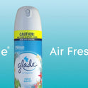 Glade Aerosol Spray, Air Freshener for Home, Cashmere Woods Scent, Fragrance Infused with Essential Oils, Invigorating and Refreshing, with 100% Natural Propellent, 8.3 oz, 2 Pack