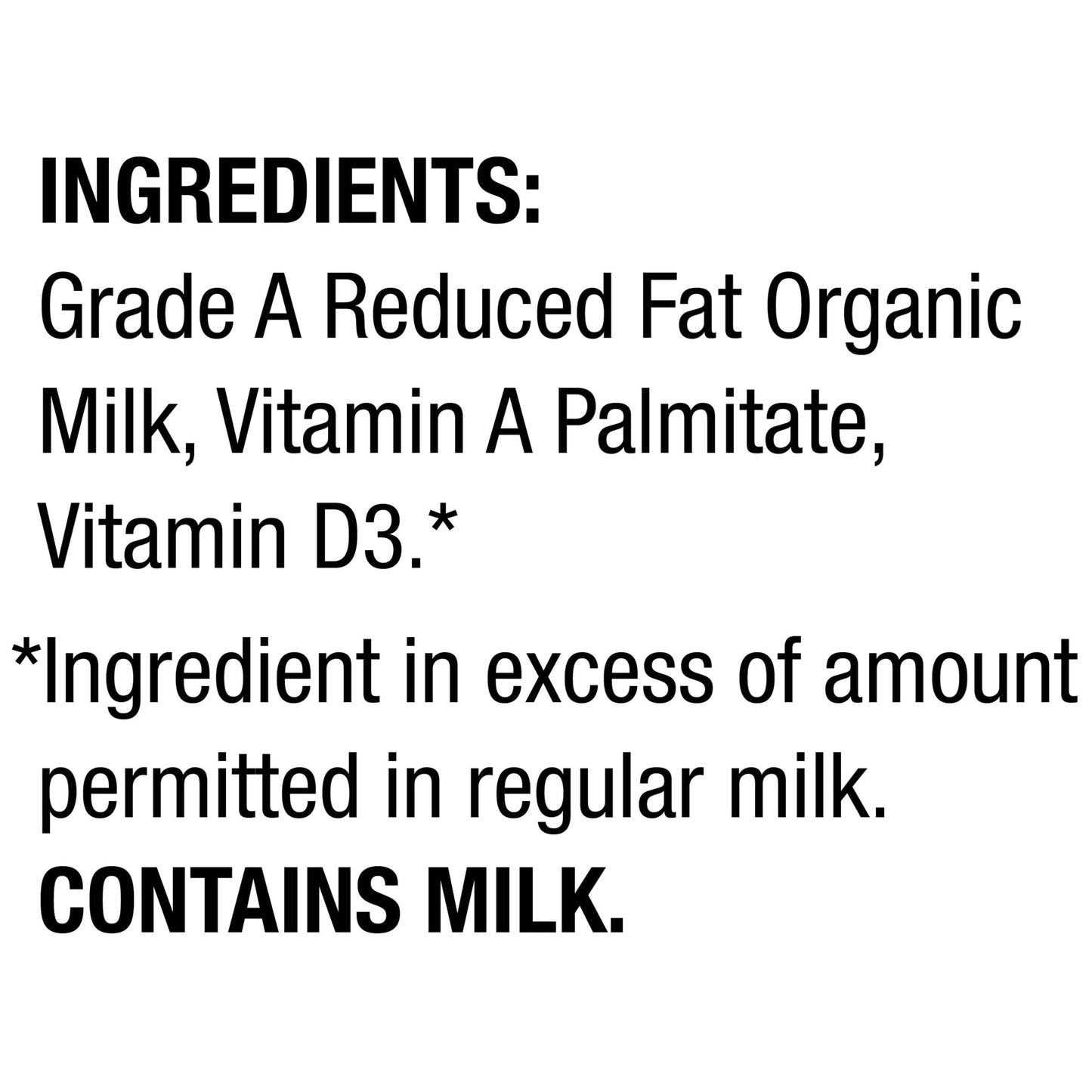 Horizon Organic 2% Reduced Fat High Vitamin D Milk, 1 Gallon