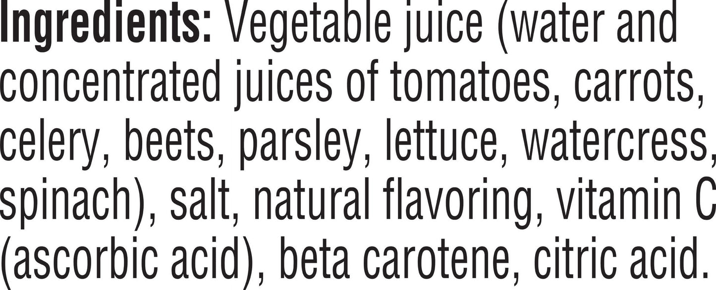 V8 Original 100% Vegetable Juice, 11.5 fl oz Can (Pack of 6)