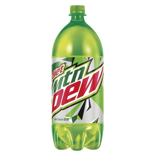 Diet Mountain Dew Citrus Soda Pop, 2 Liter Bottle