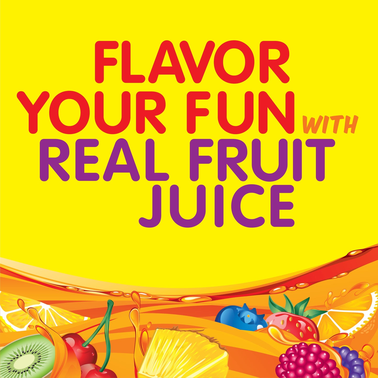 Hi-C Flashin Fruit Punch Juice, 6 fl oz, 8 Juice Boxes