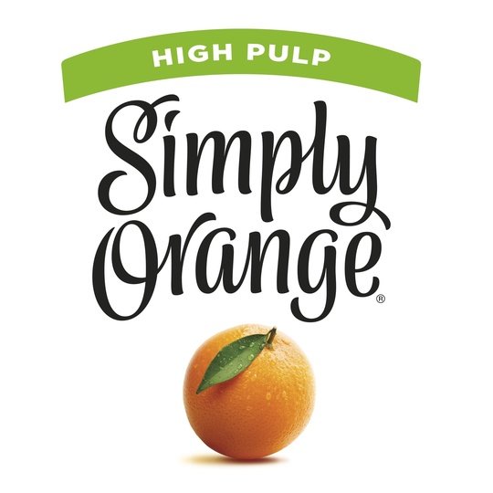 Simply Non GMO High Pulp Orange Juice, 52 fl oz Bottle