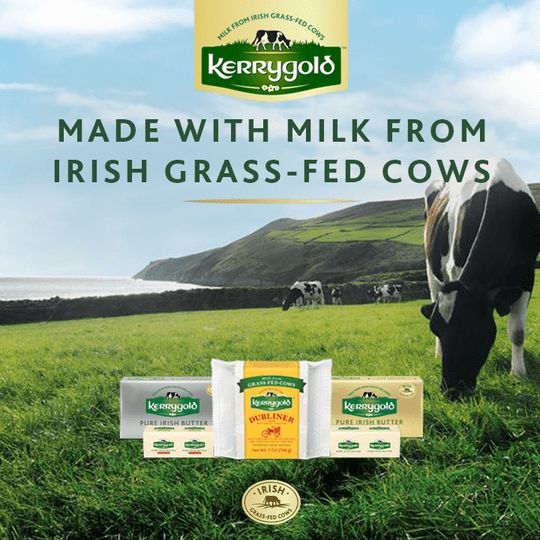 Kerrygold Grass-Fed Pure Irish Unsalted Butter, 8 oz 2 Sticks