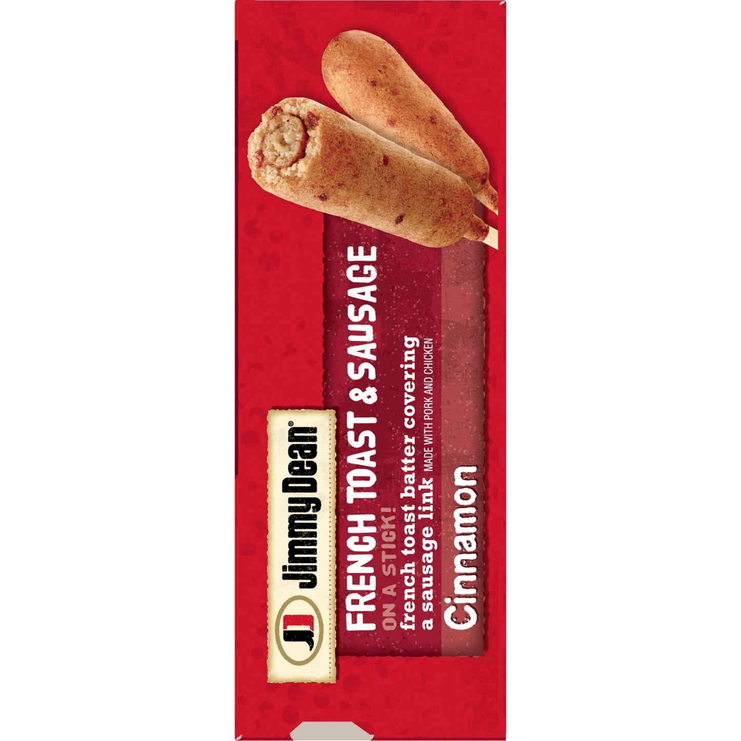 Jimmy Dean Cinnamon French Toast & Sausage on a Stick, 30 oz, 12 Ct (Frozen)