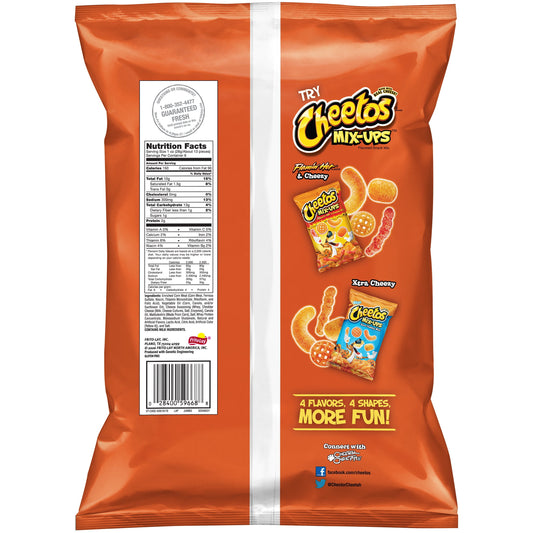 Cheetos Puff Cheese Flavored Snack Chips, 8 oz