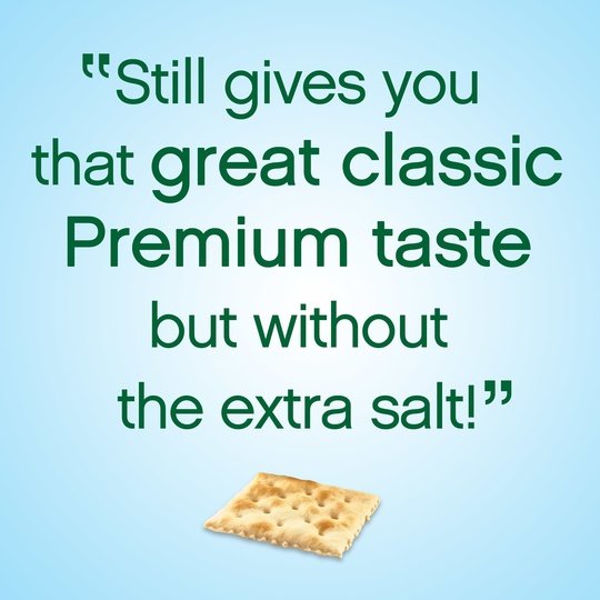 Premium Unsalted Tops Saltine Crackers, 16 oz