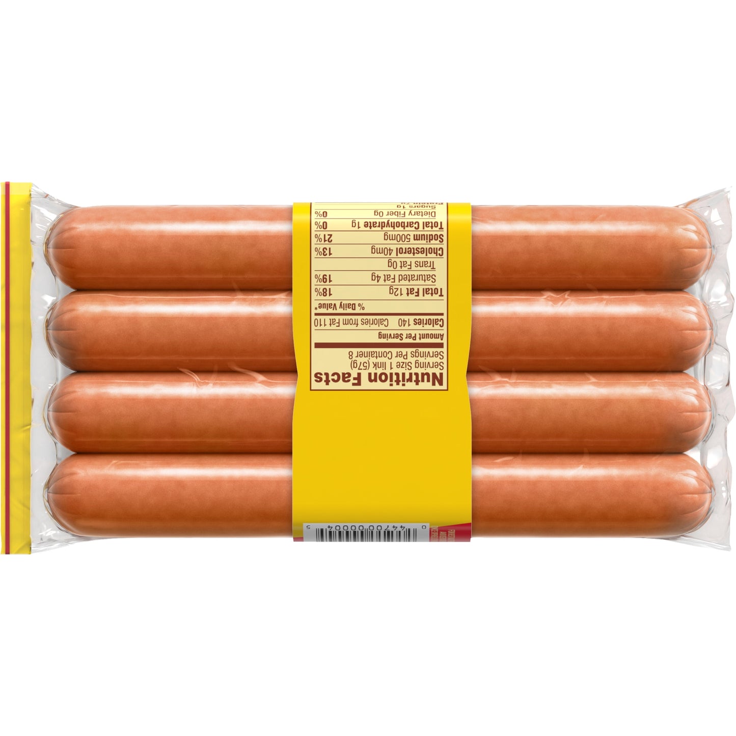 Oscar Mayer Uncured Bun-Length Wieners Hot Dogs, 8 ct. Pack