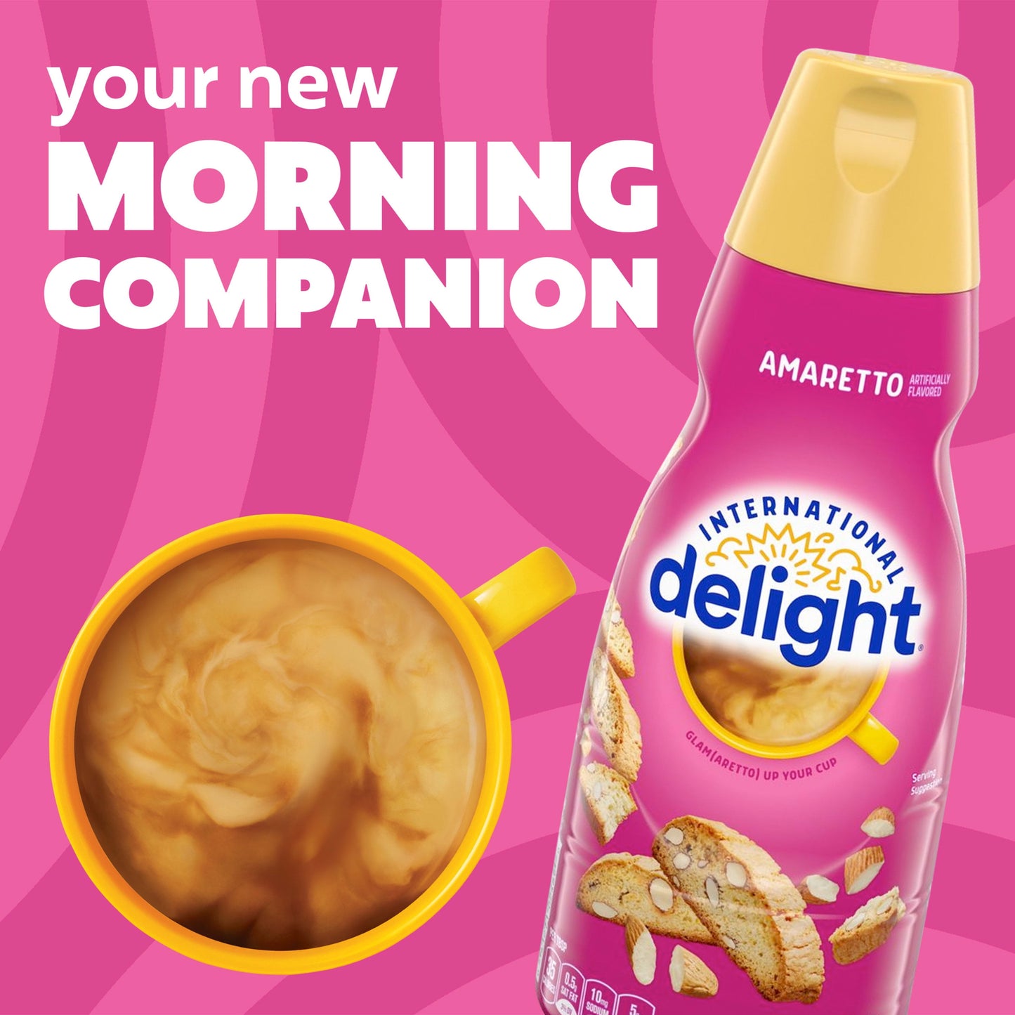 International Delight Amaretto Coffee Creamer, 32 fl oz Bottle