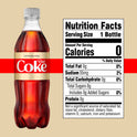 Diet Coke Caffeine Free Soda Pop, 16.9 fl oz, 6 Pack Bottles