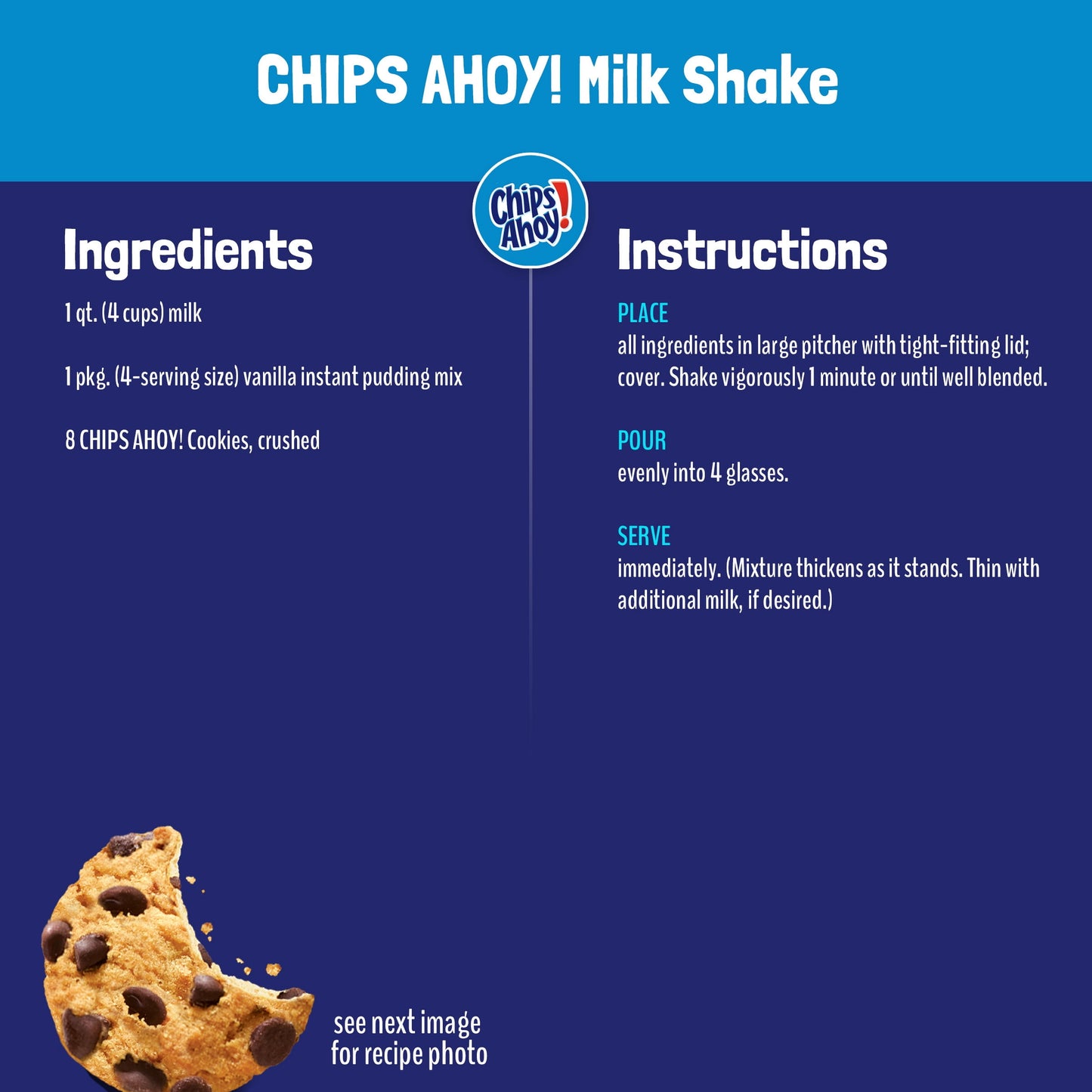 CHIPS AHOY! Original Chocolate Chip Cookies, Party Size, 25.3 oz