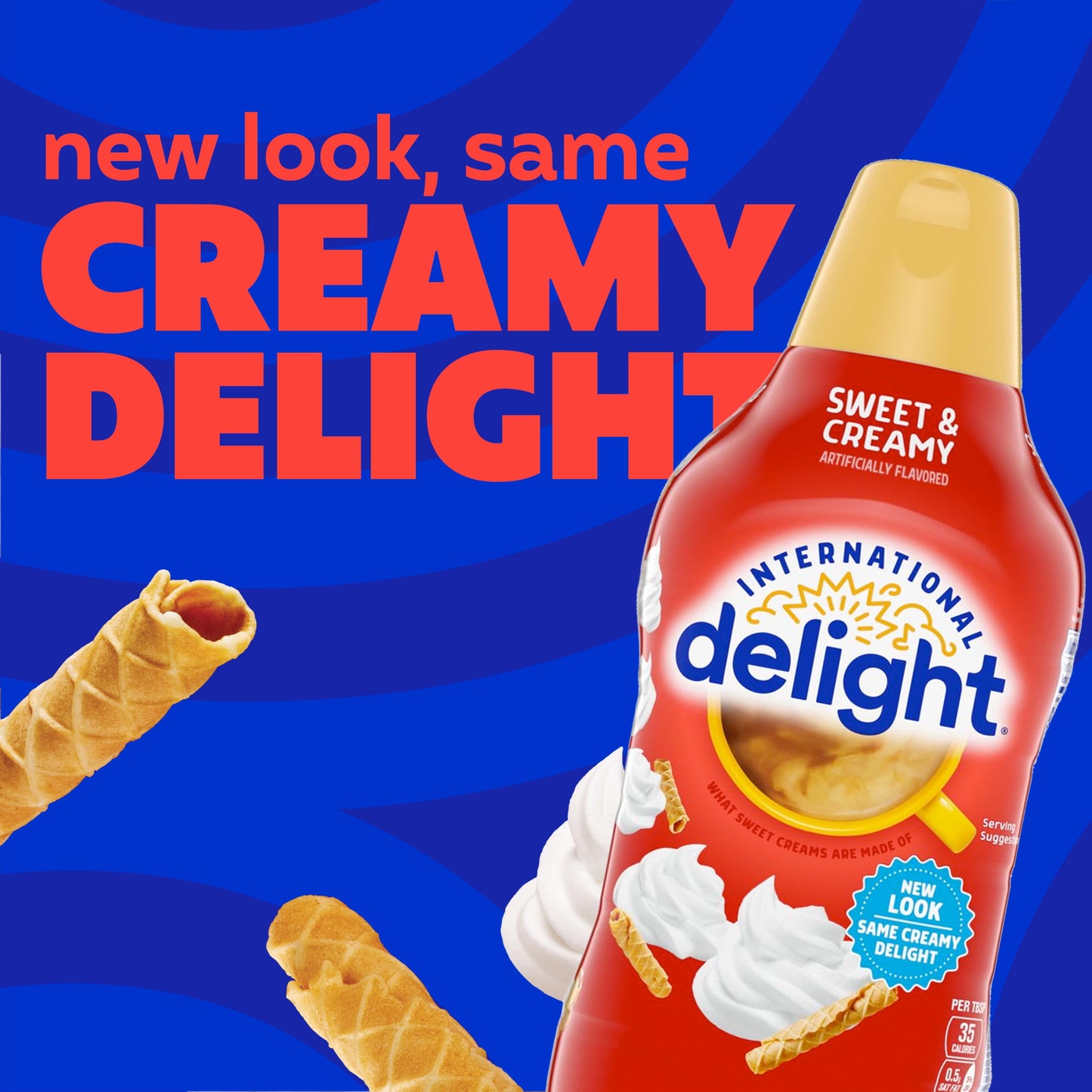 International Delight Sweet & Creamy Coffee Creamer, 64 fl oz Bottle