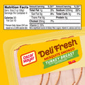 Oscar Mayer Deli Fresh Mesquite Smoked Sliced Turkey Breast Deli Lunch Meat, 8 oz Package