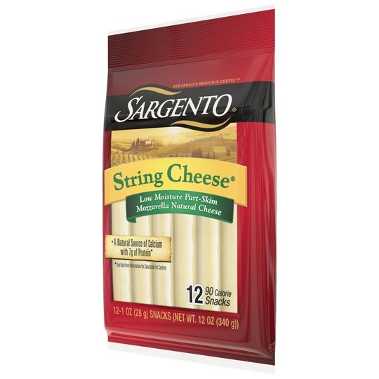 Sargento® Natural String Cheese Snacks, 12-Count