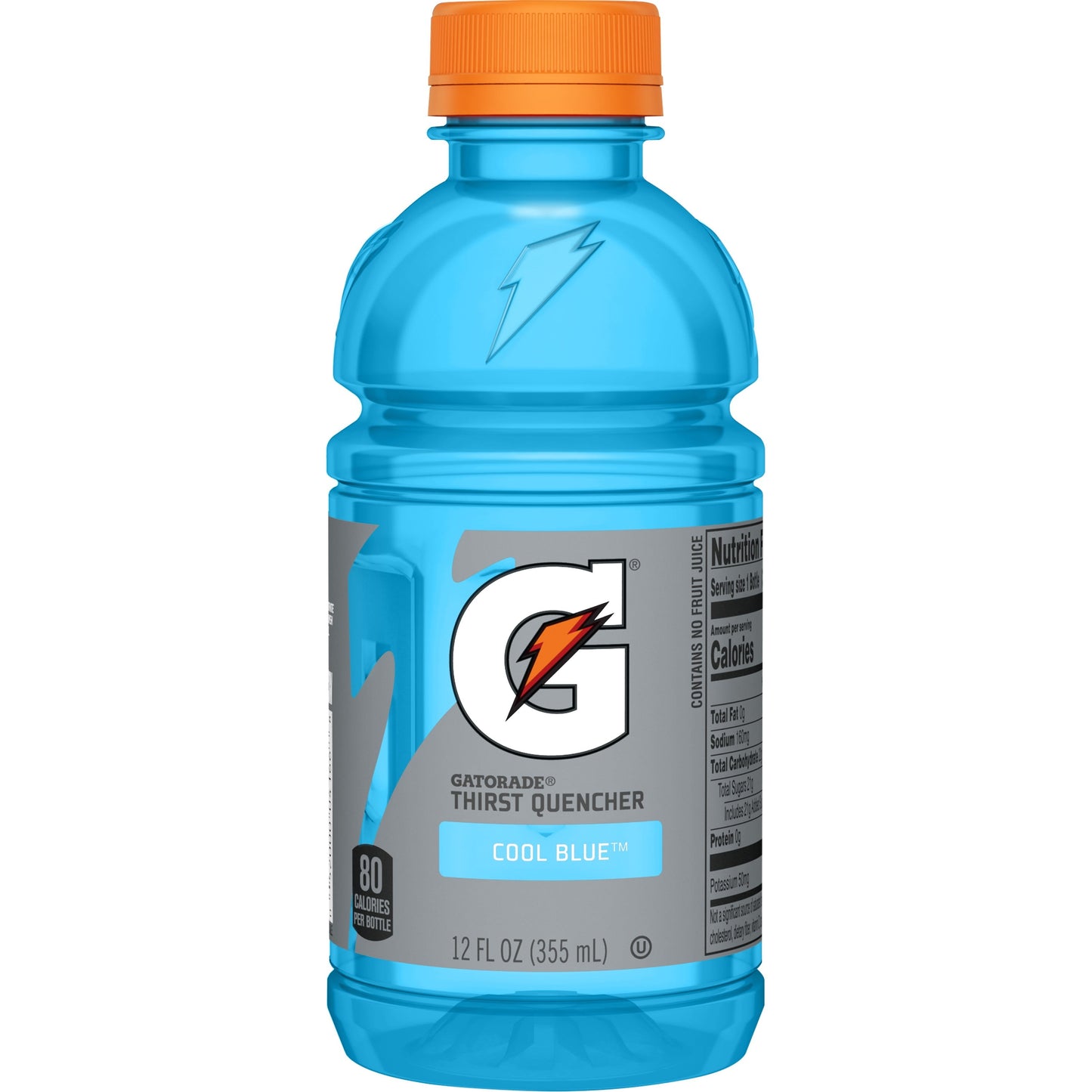 Gatorade Cool Blue Thirst Quencher Sports Drink, 12 oz, 12 Pack Bottles