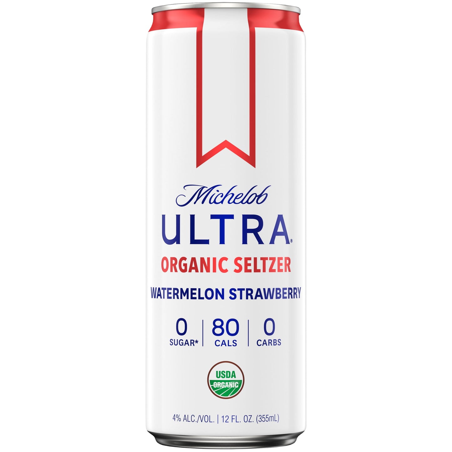 Michelob Ultra Organic Hard Seltzer Coconut Water Variety Pack, 12 Pack, 12 fl oz Cans, 4% ABV