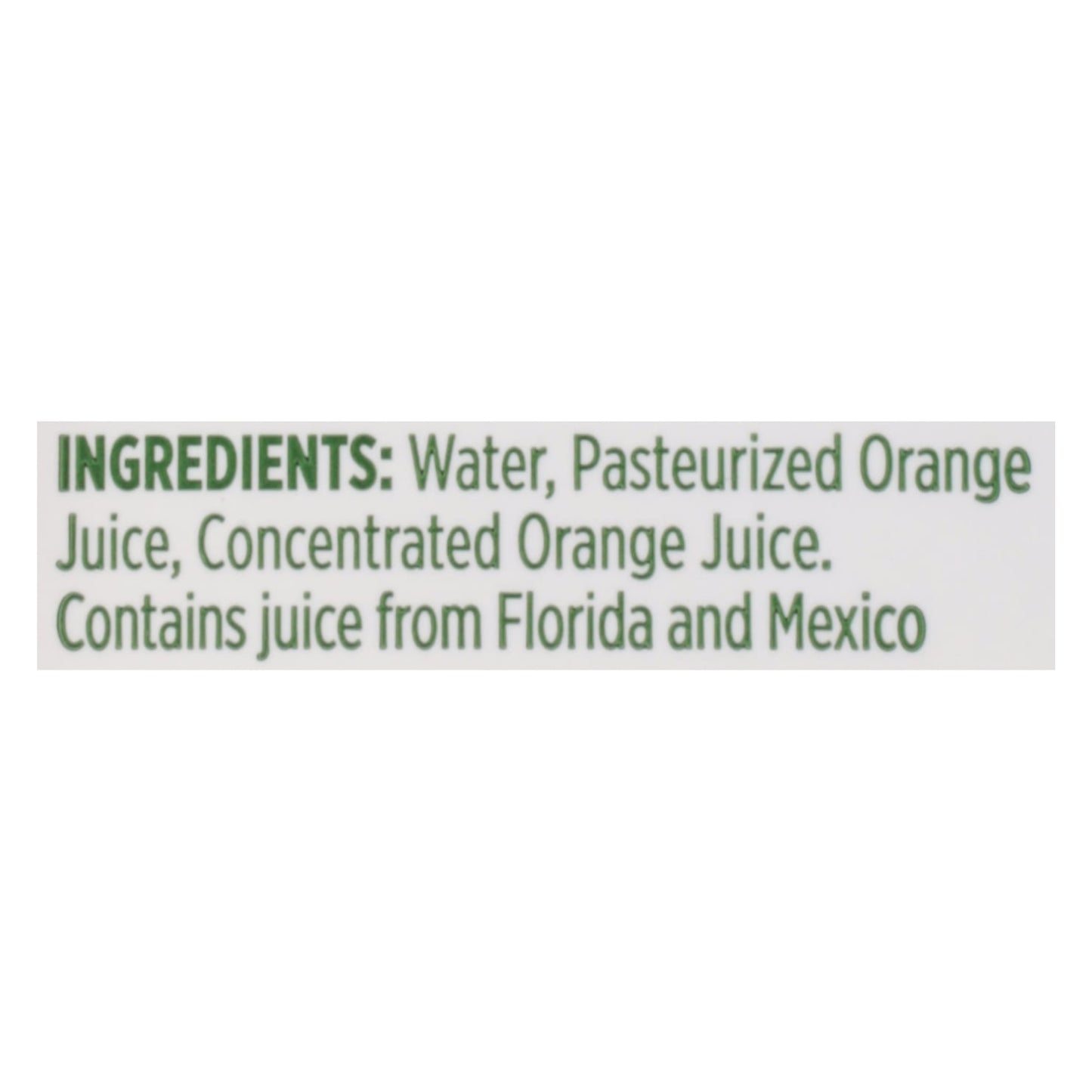 Florida's Natural Orange Juice No Pulp 89 oz