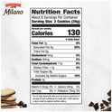 Pepperidge Farm Milano Double Milk Chocolate Cookies, 7.5 oz Bag (15 Cookies)