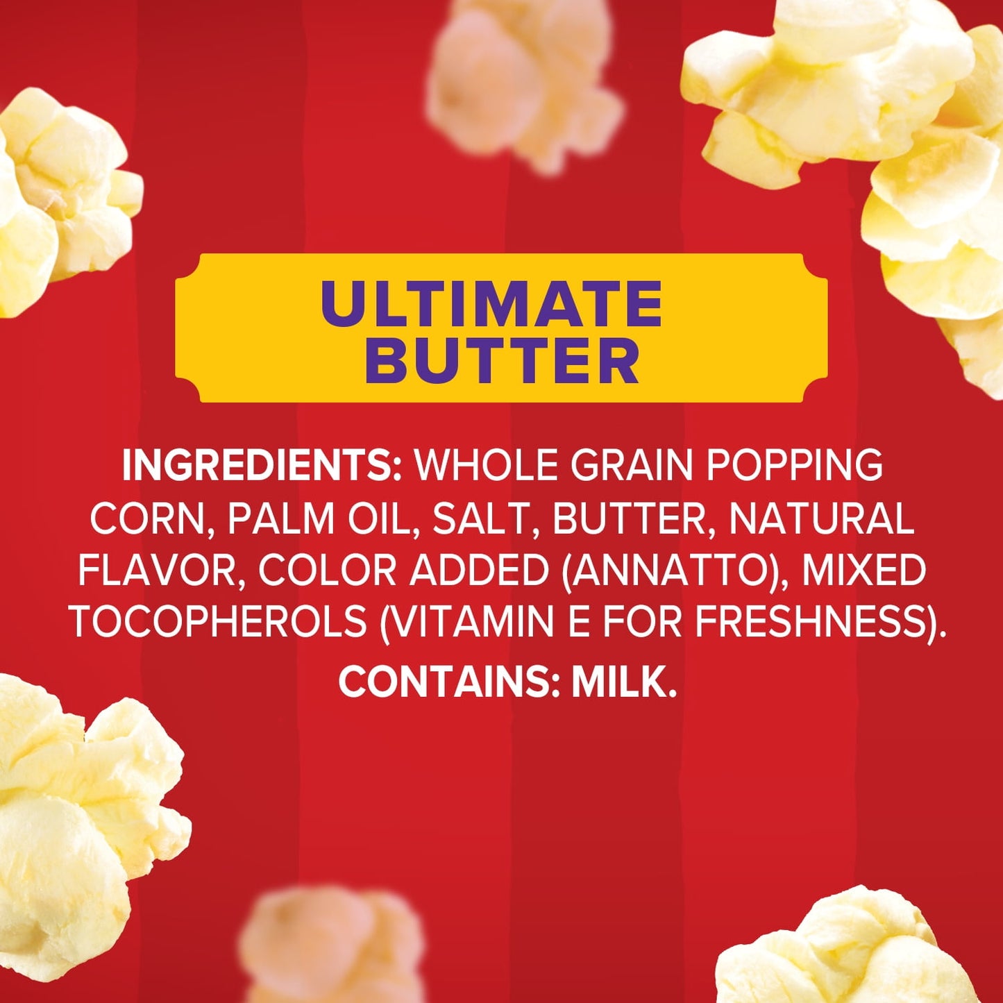 Orville Redenbacher's Ultimate Butter Popcorn, 3 Ounce,18 Count