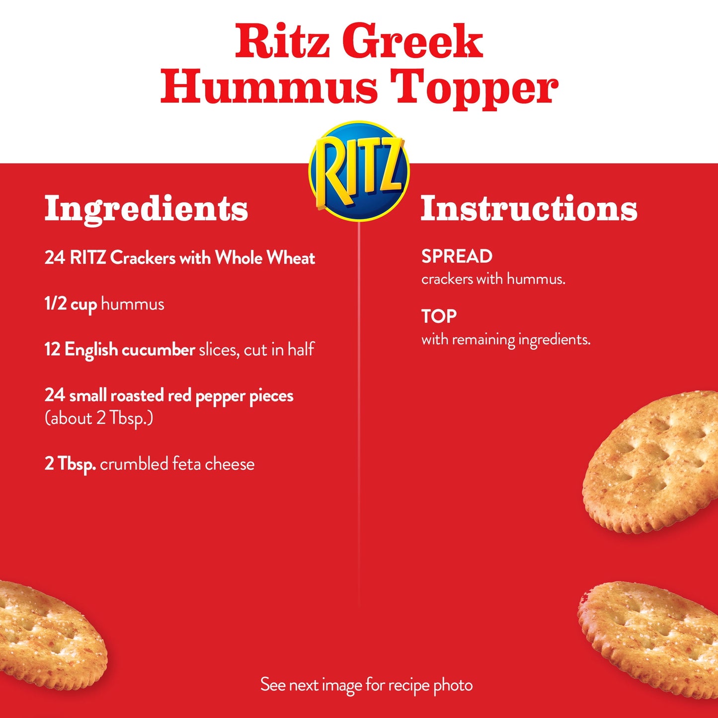 RITZ Whole Wheat Crackers, 12.9 oz