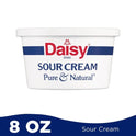 Daisy Pure and Natural Sour Cream, 8 oz Tub (Refrigerated)