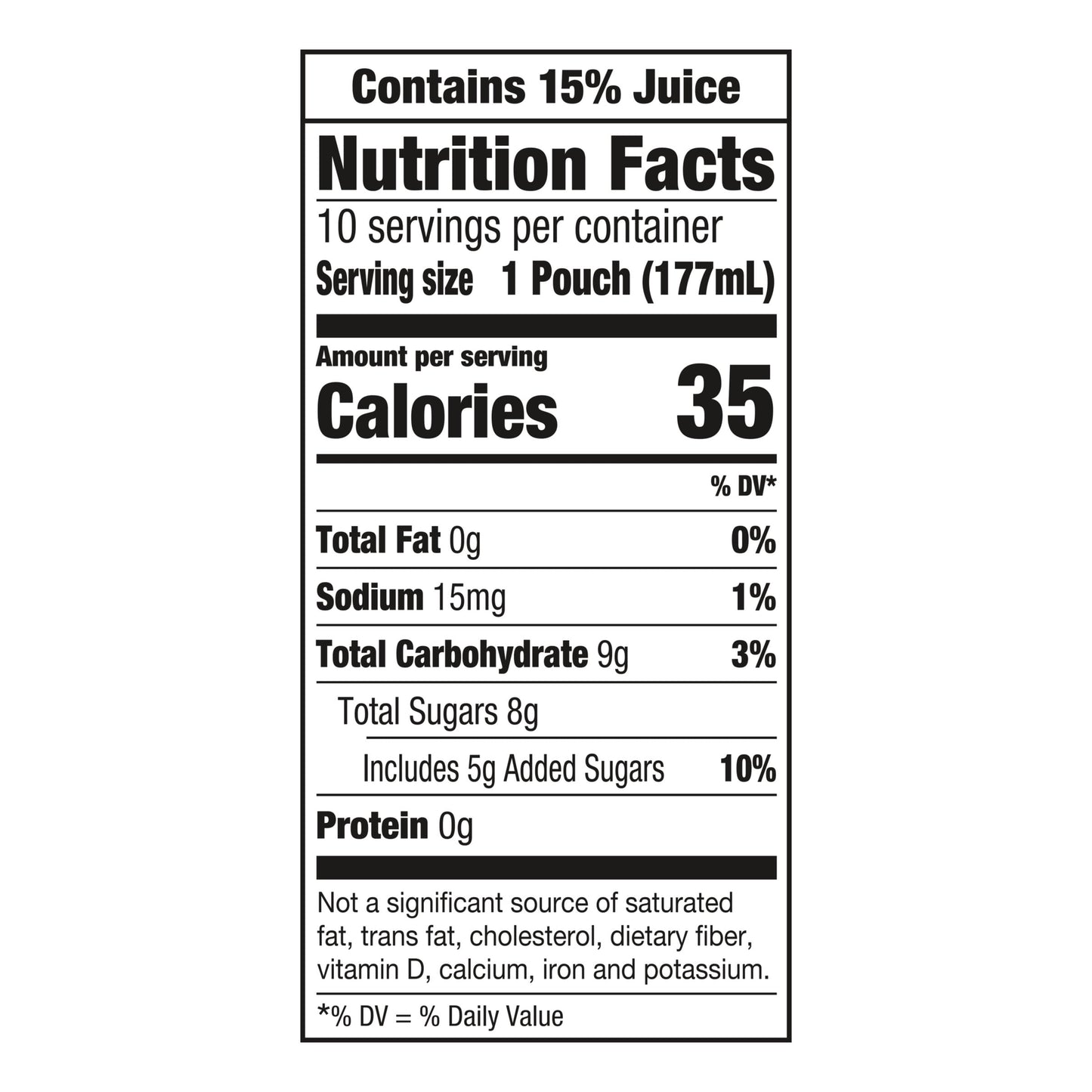 Capri Sun Fruit Punch Juice Box Pouches, 10 ct Box, 6 fl oz Pouches