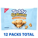 Teddy Grahams Honey Graham Snacks, 12 Snack Packs