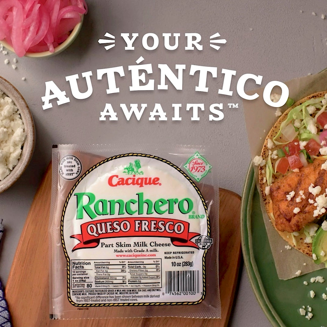 Cacique Ranchero Fresh Queso Fresco Cheese, 10 oz (Refrigerated)