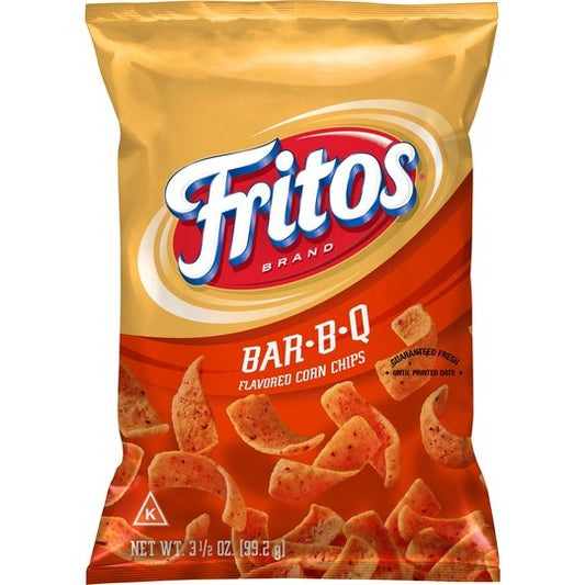 Fritos BarBQ Flavored Corn Chips, 3.5 oz