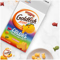 Goldfish Colors Cheddar Cheese Crackers, 27.3 oz Carton