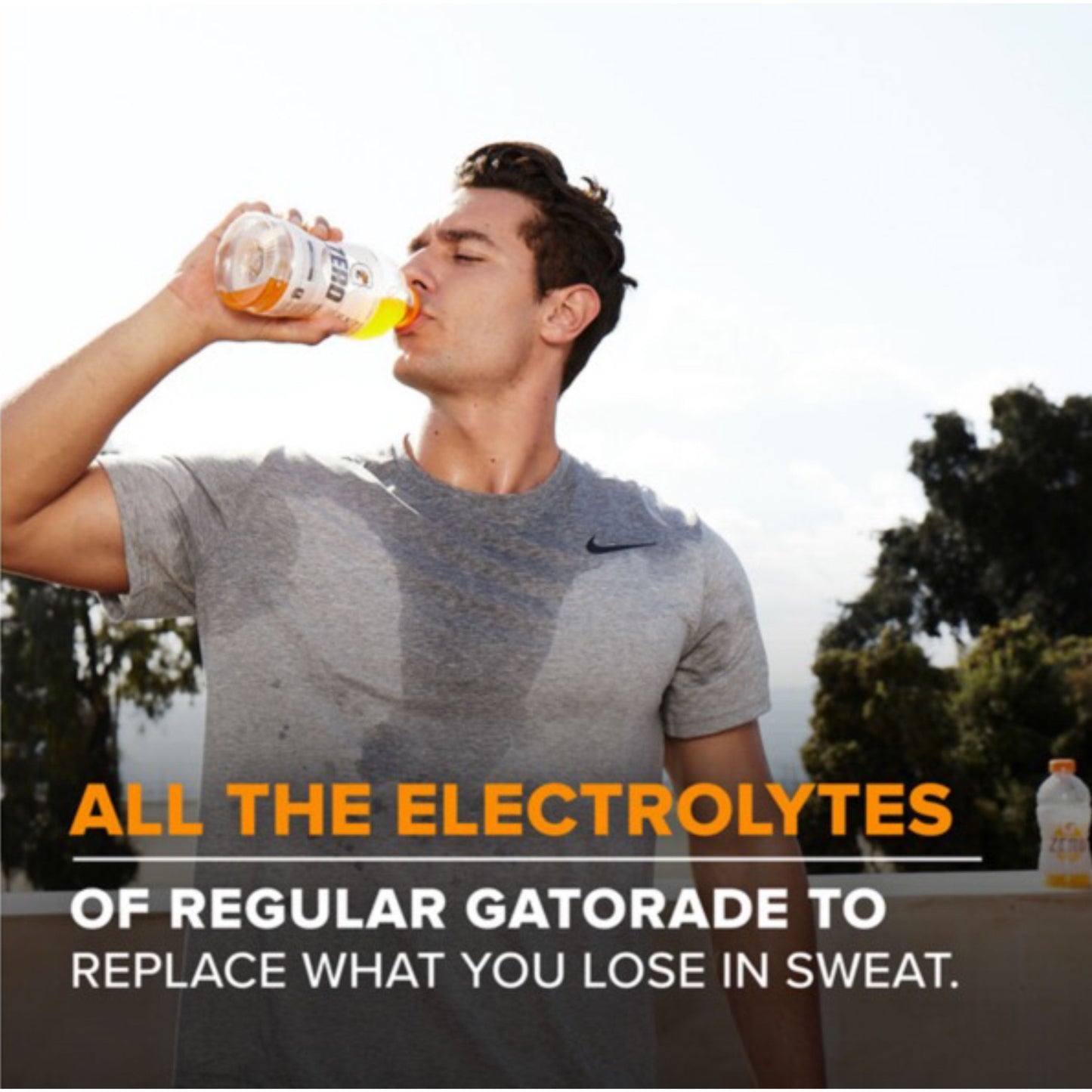 Gatorade G Zero Sugar Orange Thirst Quencher Sports Drink, 12 oz, 12 Pack Bottles