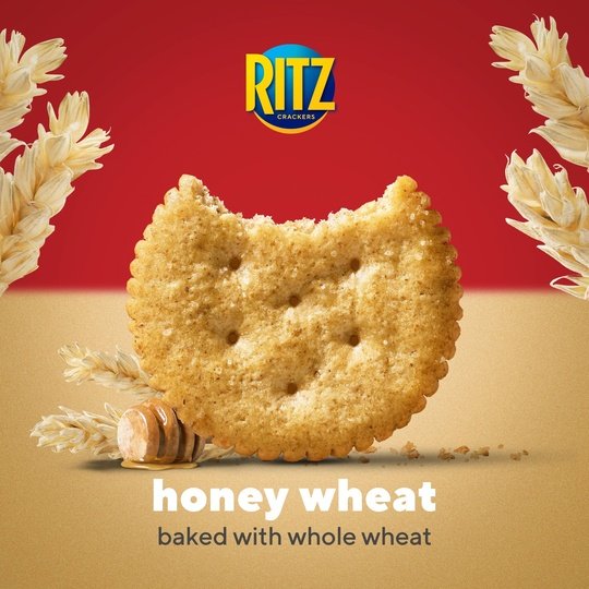 RITZ Honey Wheat Crackers, 13.7 oz