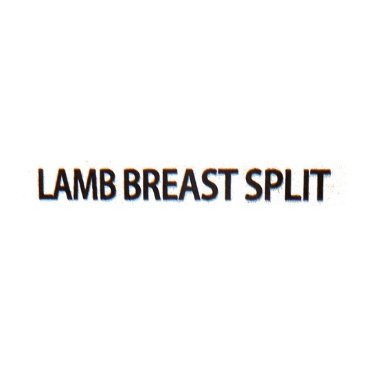 Marketside Butcher Split Lamb Breast, 2 Count, 2.2-3.8 lb (Fresh)