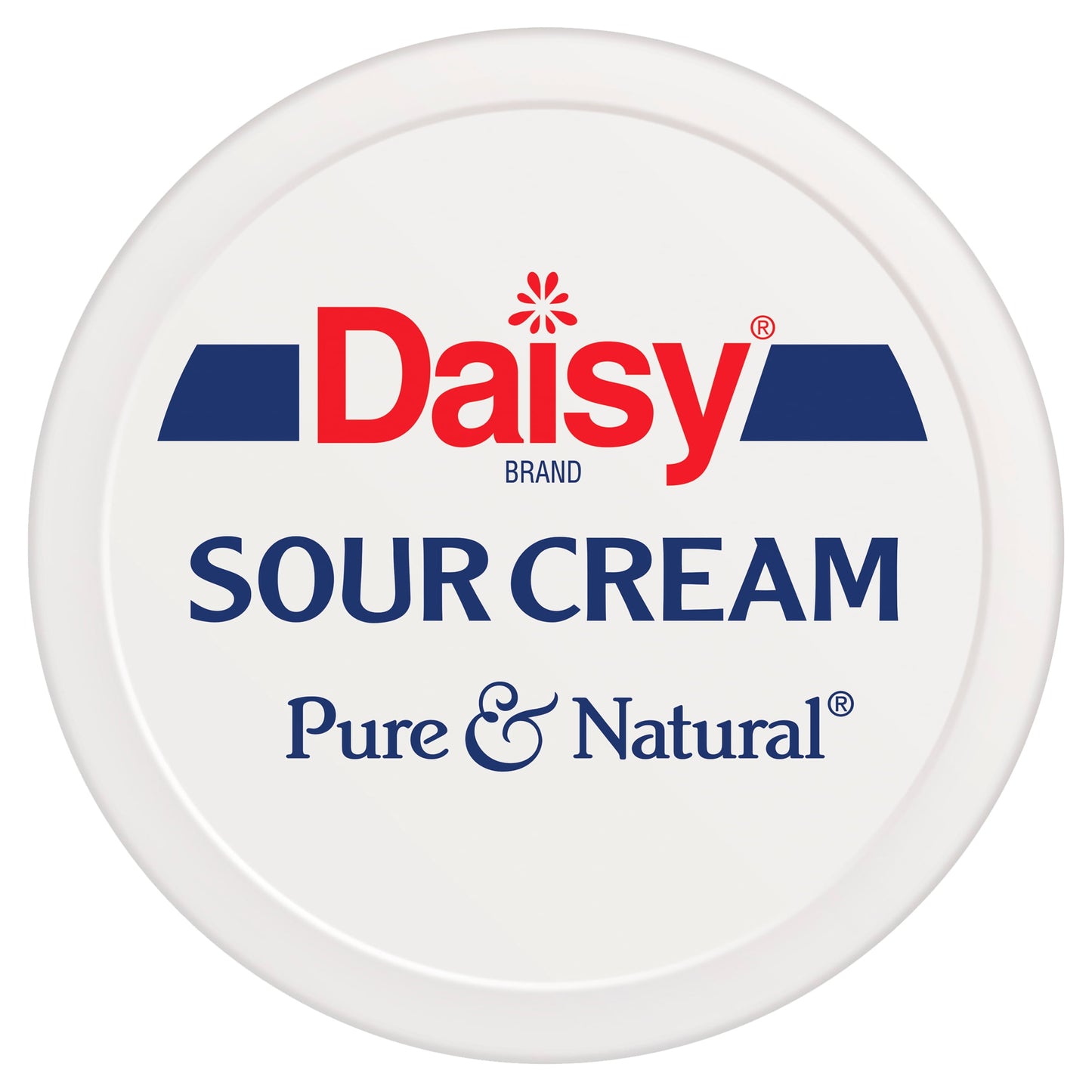 Daisy Pure and Natural Sour Cream, 16 oz (1 lb) Tub (Refrigerated)