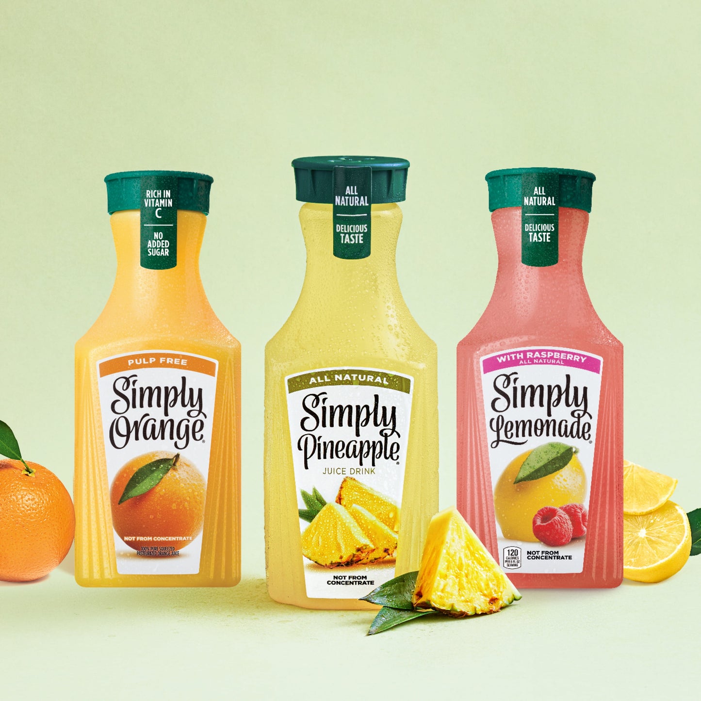 Simply Pineapple Bottle, 52 fl oz