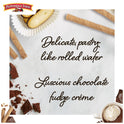 Pepperidge Farm Pirouette Cookies, Chocolate Fudge Créme Filled Wafers, 13.5 oz Tin