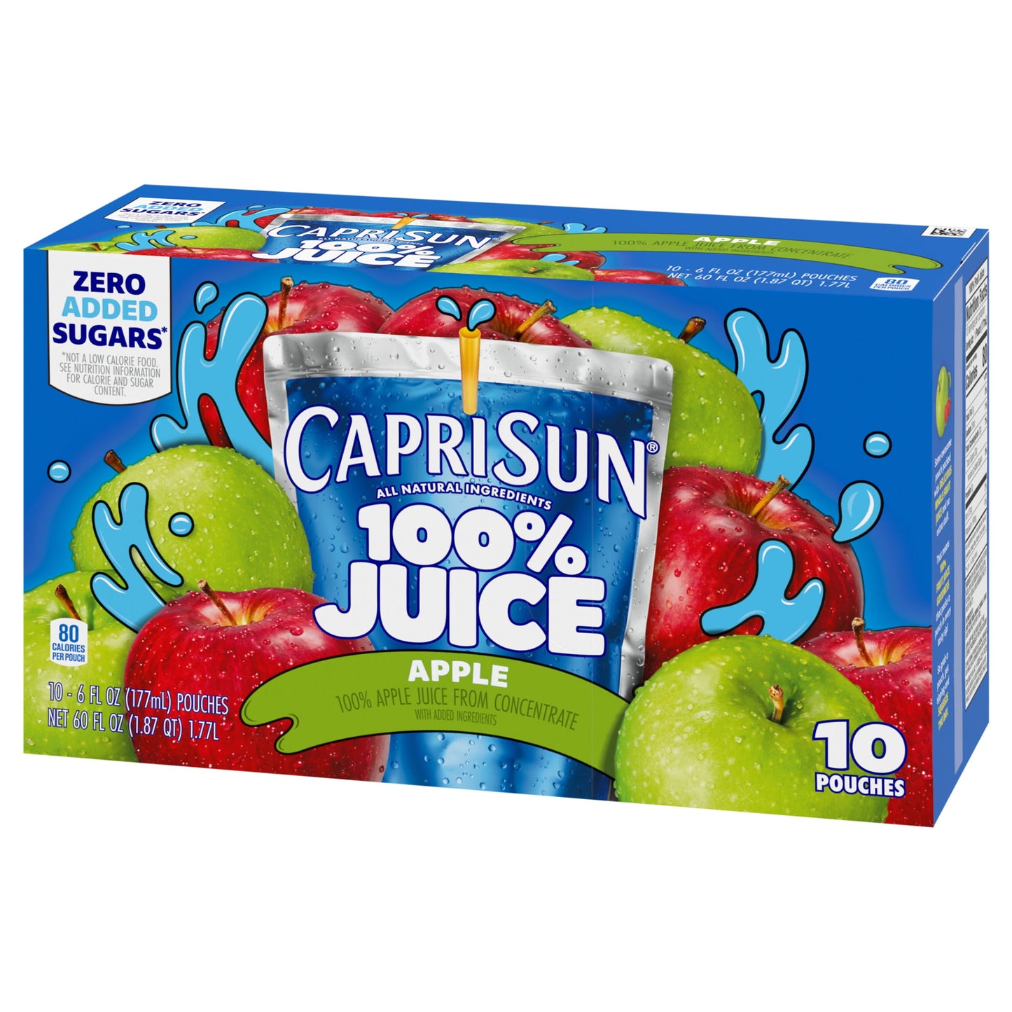 Capri Sun 100% Juice Paw Patrol Apple Juice Box Pouches, 10 ct Box, 6 fl oz Pouches