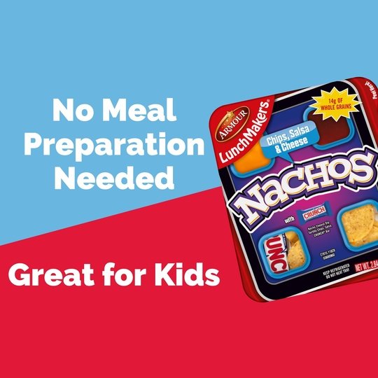 Armour LunchMakers Nachos Kit with Nerds, 2.9 oz, 1 Count