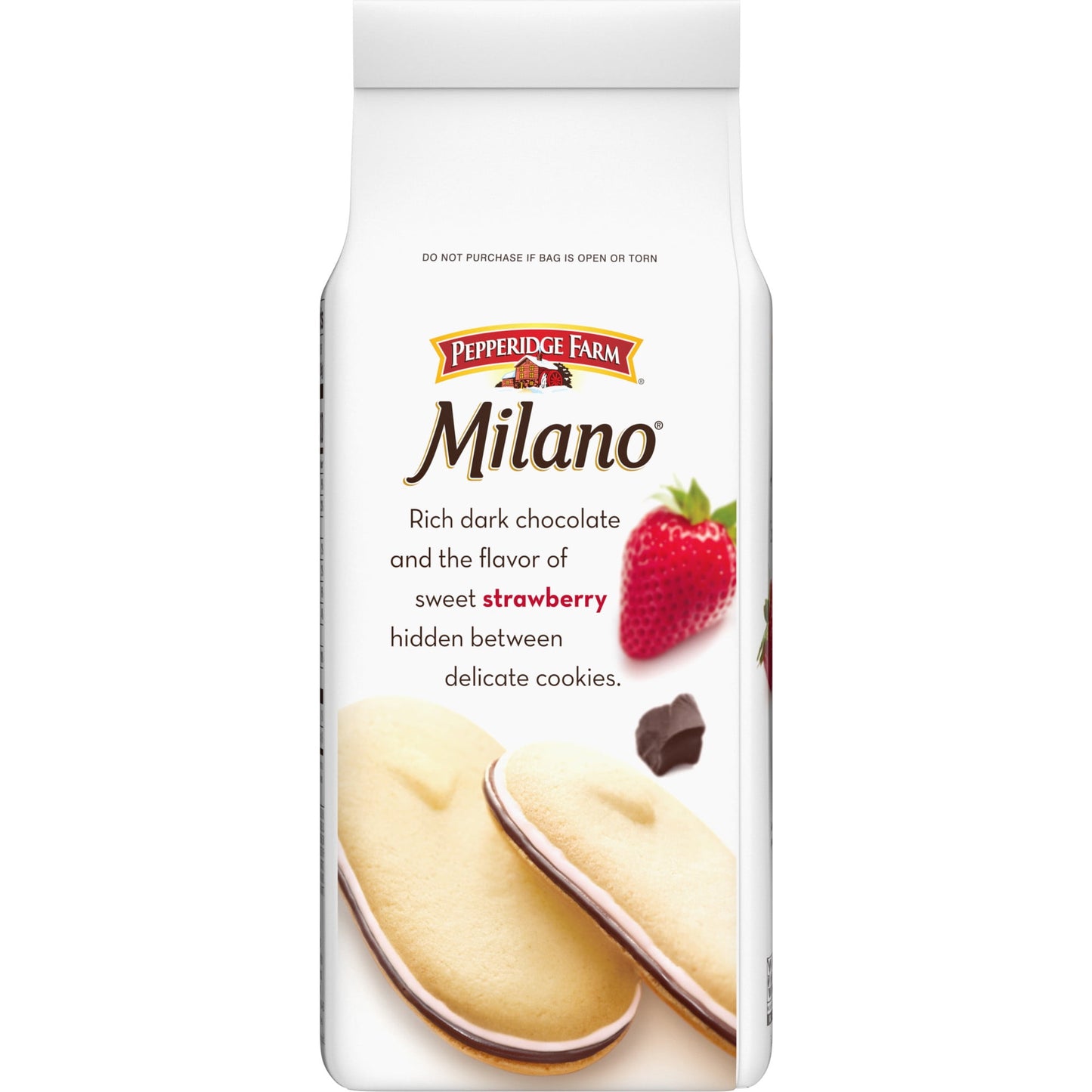 Pepperidge Farm Milano Cookies, Chocolate Strawberry, 7 oz Bag