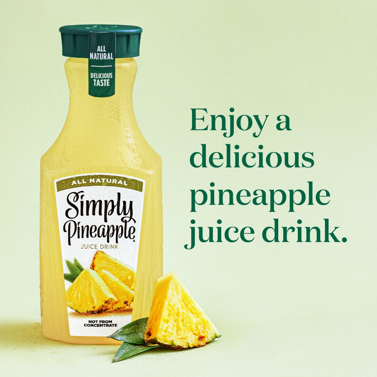 Simply Pineapple Bottle, 52 fl oz