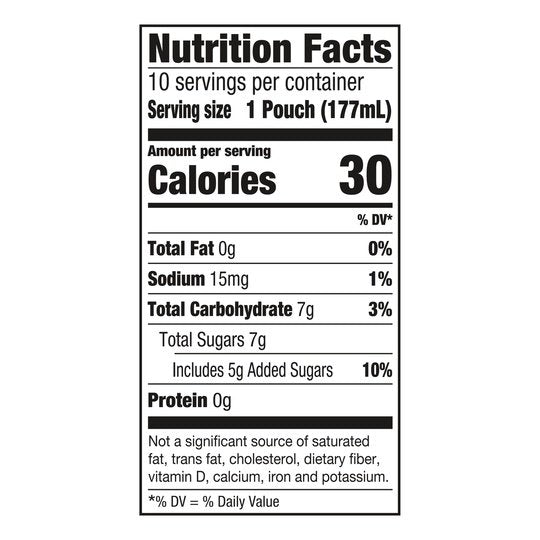 Capri Sun Strawberry Kiwi Juice Box Pouches, 10 ct Box, 6 fl oz Pouches