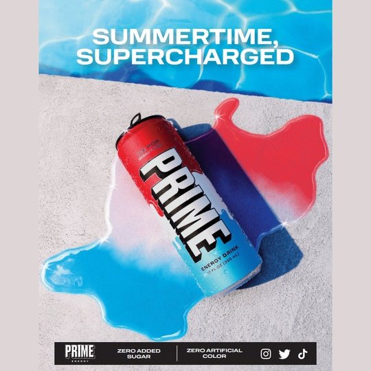 Prime Energy Drink Ice Pop 12oz Can