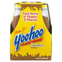 Yoo-hoo Chocolate Drink, 12 fl oz glass bottles, 4 pack