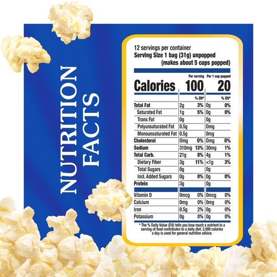 ACT II Butter Flavor Microwave Popcorn, Mini Bags, 13.125 oz., 12-Count