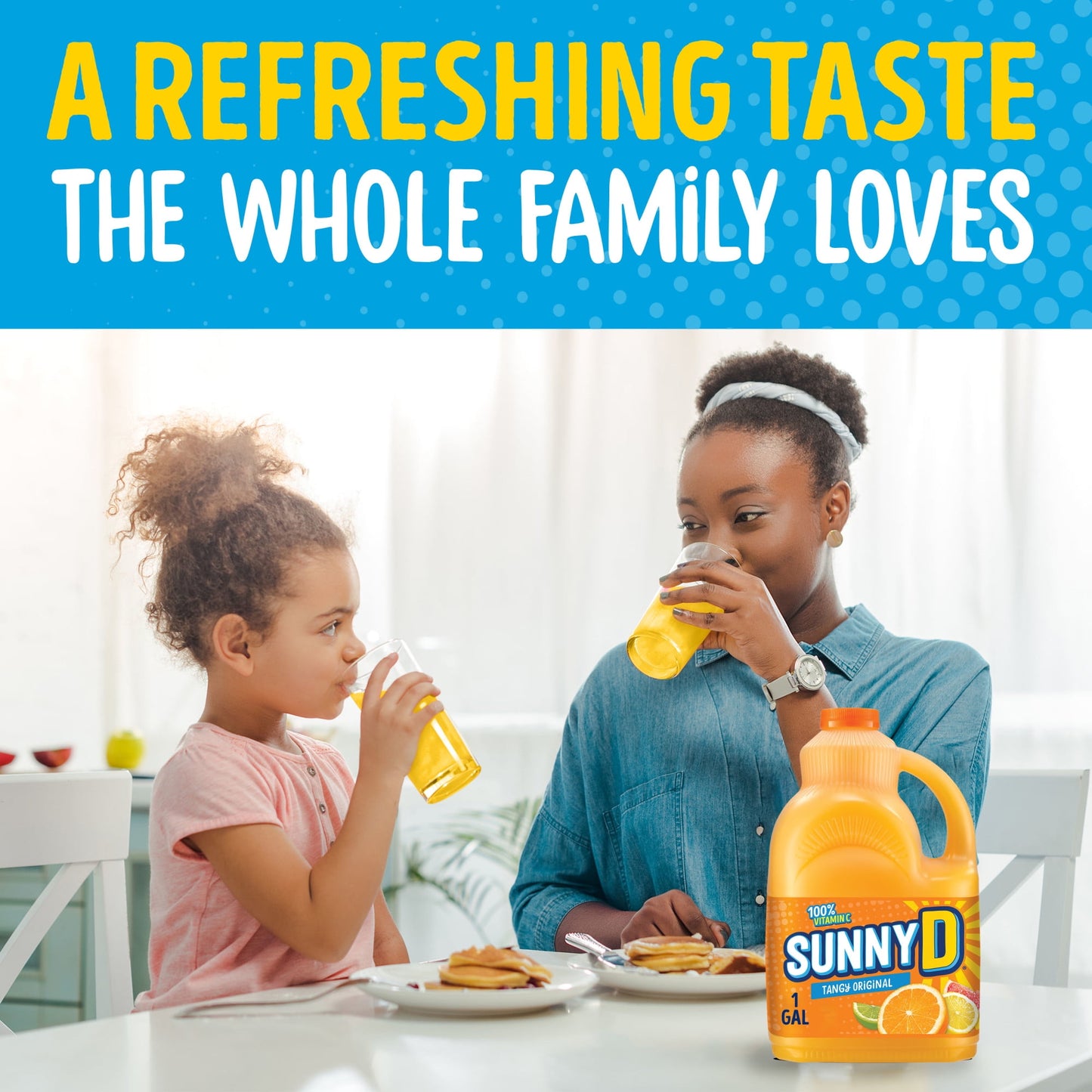 SunnyD Tangy Original Orange Juice Drink, 1 Gallon Bottle