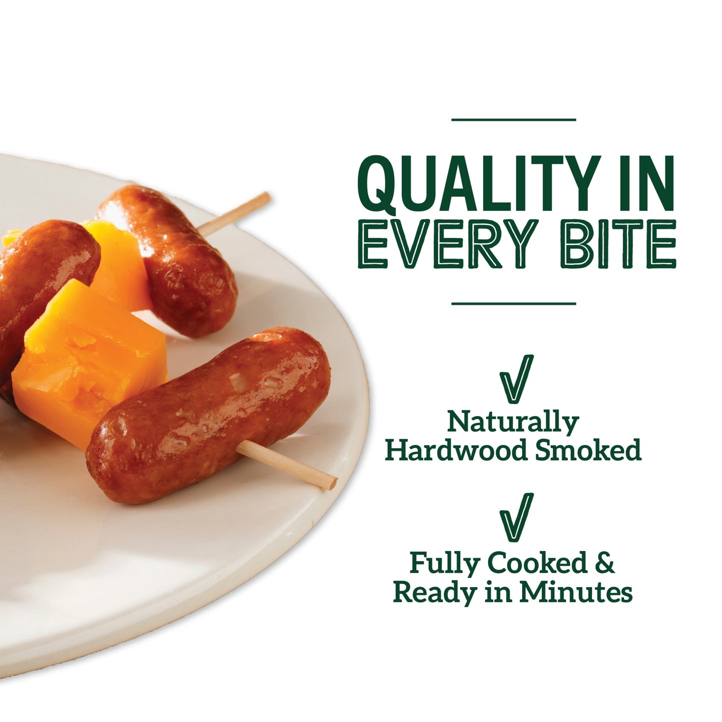 Hillshire Farm Cheddar Lit'l Smokies Smoked Sausage, 13 oz