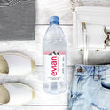 Evian Natural Spring Water, 33.8 Fl Oz, 6-Pack