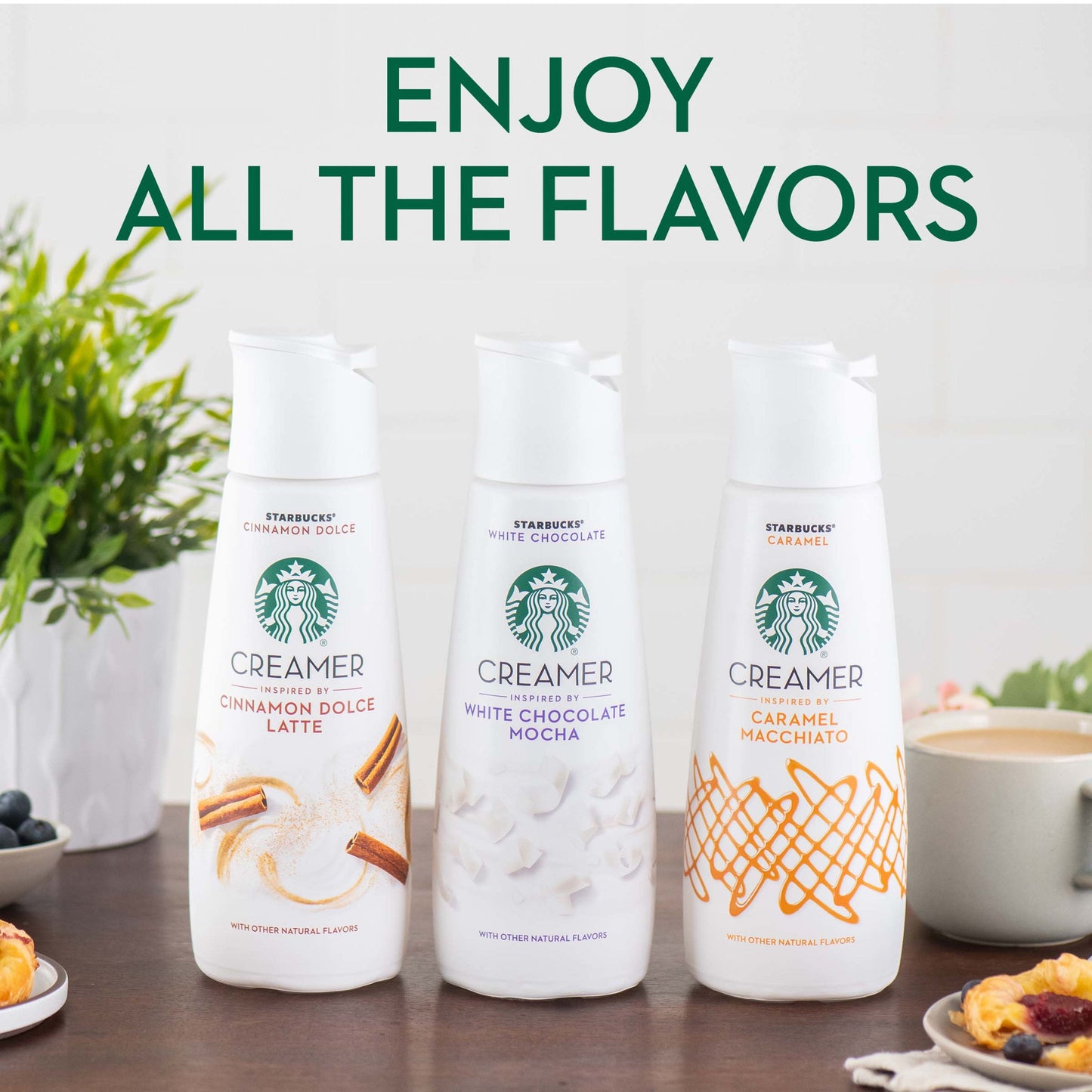 Starbucks Zero Caramel Flavored Liquid Coffee Creamer, Caramel Flavored Creamer 28 fl oz