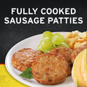 Banquet Brown ‘N Serve Fully Cooked Original Breakfast Sausage Patties, 32 oz, 40 Count (Frozen)